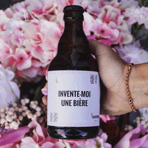 Bière d'annonce du parrain 100% personnalisée (texte, logo, image)