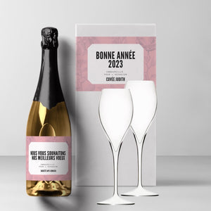 Coffret champagne nouvelle année