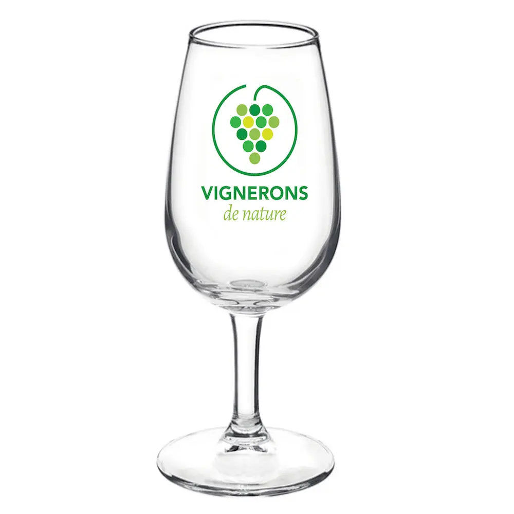 verre vin personnalisé logo couleur