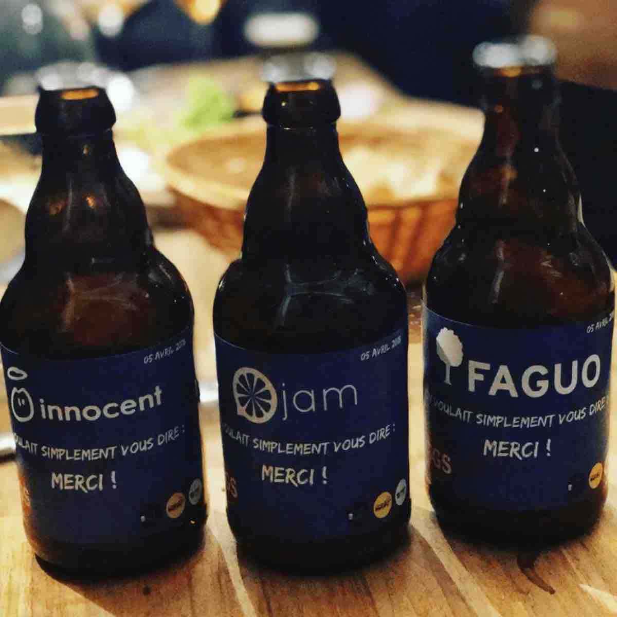 bière entreprise JAM INNOCENT FAGUO